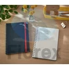 Kép 6/7 - Spirálfüzet, B5, vonalas, 80 lap, LEITZ, "Cosy Soft Touch", bársonyszürke