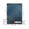 Kép 4/5 - Genotherm, lefűzhető, A4 maxi, LEITZ "Cosy Privacy", bársonyszürke - 3db