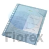 Kép 3/6 - Rendszerező genotherm, lefűzhető, A4, 200 mikron, narancsos felület, LEITZ "CombiFile", kék - 3db