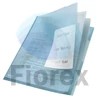 Kép 4/6 - Rendszerező genotherm, lefűzhető, A4, 200 mikron, narancsos felület, LEITZ "CombiFile", kék - 3db