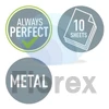 Kép 6/8 - Lyukasztó, kétlyukú, 10 lap, fém, mini, LEITZ "Nexxt Wow", rózsaszín