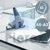 Kép 2/8 - Lyukasztó, nagyteljesítményű, kétlyukú, 65 lap, LEITZ "5180", ezüst