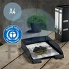 Kép 3/5 - Irattálca, műanyag, A4, LEITZ "Recycle", fekete