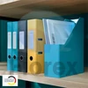 Kép 3/3 - Iratpapucs, PP/karton, 95mm, LEITZ "Cosy Click&Store", nyugodtkék