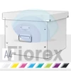 Kép 2/4 - Irattároló doboz, függőmappának, LEITZ "Click&Store", fehér