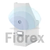Kép 4/5 - Iratpapucs, PP/karton, 95 mm, LEITZ "Click&Store", fehér