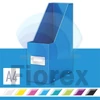 Kép 2/5 - Iratpapucs, PP/karton, 95 mm, LEITZ "Click&Store", kék