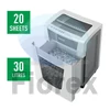 Kép 10/13 - Iratmegsemmisítő, mikrokonfetti, 15 lap, LEITZ "IQ Office Pro P5 "