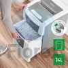 Kép 6/9 - Iratmegsemmisítő, konfetti, 100 lap, LEITZ "IQ AutoFeed SmallOffice 100 P4 Pro"