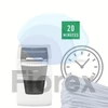 Kép 6/9 - Iratmegsemmisítő, mikrokonfetti, 100 lap, LEITZ "IQ AutoFeed SmallOffice 100 P5 Pro"