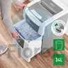 Kép 8/9 - Iratmegsemmisítő, mikrokonfetti, 100 lap, LEITZ "IQ AutoFeed SmallOffice 100 P5 Pro"