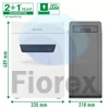 Kép 5/13 - Iratmegsemmisítő, konfetti, 10 lap, LEITZ "IQ Protect 10X"