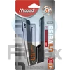 Kép 4/6 - Tűzőgép, 24/6, 26/6, 25 lap, MAPED "Universal Metal Half-Strip", vegyes színek