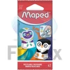 Kép 2/6 - Radír, vegyes minták, MAPED "Ergo Fun Multicolor"