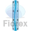 Kép 2/5 - Vonalzó, műanyag, hajlítható, 15 cm, MAPED "Flex"