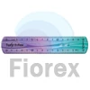 Kép 7/9 - Vonalzó, műanyag, 15 cm, MAPED "Twist`n Flex Decor"