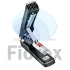 Kép 3/3 - Tűzőgép, 24/6, 26/6, 25 lap, MAPED "Essentials Half-Strip", fekete