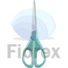 Kép 2/2 - Olló, irodai, 17 cm, MAPED "Essentials Green", türkizkék