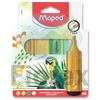 Kép 2/9 - Szövegkiemelő készlet, 1-5 mm, MAPED "Fluo Peps Assorted", vegyes színek - 4db