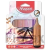 Kép 3/9 - Szövegkiemelő készlet, 1-5 mm, MAPED "Fluo Peps Assorted", vegyes színek - 4db