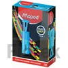 Kép 3/3 - Szövegkiemelő, 1-5 mm, MAPED "Fluo Peps Classic", kék