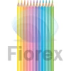 Kép 2/3 - Színes ceruza készlet, háromszögletű, MAPED "Color`Peps Pastel", 12 különböző pasztell szín