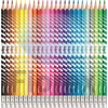 Kép 2/3 - Színes ceruza készlet, háromszögletű, radírozható, MAPED "Color`Peps Oops", 24 különböző szín