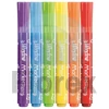 Kép 2/8 - Ablakfilc készlet, vastag, törlőkendővel, 5 mm, MAPED "Marker`Peps", 6 különböző szín