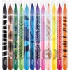 Kép 2/2 - Filctoll készlet, 2,8 mm, kimosható, MAPED "Color`Peps Animals", 12 különböző szín