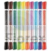 Kép 2/3 - Filctoll készlet, MAPED "Color`Peps Duo Tip", 10 különböző szín