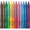 Kép 3/3 - Zsírkréta, MAPED "Color`Peps Wax", 12 különböző szín