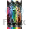 Kép 2/6 - Színes ceruza készlet, háromszögletű, MAPED "Color`Peps Monster", 12 különböző szín