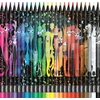 Kép 2/6 - Színes ceruza készlet, háromszögletű, MAPED "Color`Peps Monster" 24 különböző szín