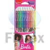 Kép 1/9 - Színes ceruza készlet, háromszögletű, MAPED "Barbie", 12 különböző szín