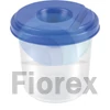 Kép 1/4 - Ecsettál, fedéllel, PANTAPLAST, Simple