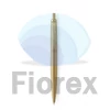 Kép 1/4 - Golyóstoll, 0,7 mm, nyomógombos, arany színű klip, arany tolltest, PARKER, "Royal Jotter XL", kék