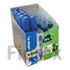Kép 2/2 - Táblamarker, 2,3 mm, kúpos, PILOT "V-Board Master, Bonus Pack", kék + betét