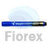 Kép 1/2 - Alkoholos marker, 1,5-4 mm, vágott, PILOT "Permanent Marker 400", kék