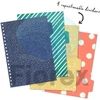 Kép 7/7 - Spirálfüzet, B5, vonalas, 100 lap, PUKKA PAD "Floral Love Project Book", vegyes minta