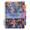 Kép 1/5 - Spirálfüzet, B5, vonalas, 100 lap, PUKKA PAD "Project Book Bloom", vegyes minta