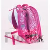 Kép 4/4 - Hátizsák, anatómiai, PULSE "Anatomic Cube Pink Magic", rózsaszín
