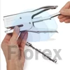 Kép 6/7 - Tűzőgép, kézi, 24/8, 45 lap, fém, RAPESCO "Porpoise ONE", ezüst
