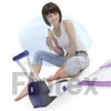 Kép 3/6 - Lyukasztó, nagyteljesítményű, kétlyukú, 150 lap, könnyített lyukasztás, RAPESCO "ECO P2200", szürke