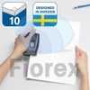 Kép 2/4 - Lyukasztó, kétlyukú, 10 lap, RAPID "FC10 Fashion", fekete
