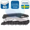 Kép 2/5 - Tűzőgép, 60 lap, lapos tűzés, RAPID "Supreme OmniPress S060", fekete