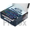 Kép 1/3 - Kétvégű marker készlet, 72 darabos, SCHNEIDER "Paint-It 040 Twin marker Set complete", 30 különböző szín