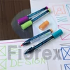Kép 5/6 - Tábla- és flipchart marker, 2-3 mm, kúpos, SCHNEIDER "Maxx 290", narancssárga