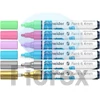 Kép 2/2 - Dekormarker készlet, akril, 4 mm, SCHNEIDER "Paint-It 320", 6 különböző szín