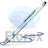 Kép 2/4 - Golyóstoll, 0,7 mm, nyomógombos, érintőképernyőhöz, fehér-kék tolltest, SCHNEIDER "Epsilon Touch XB", kék