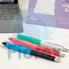 Kép 3/3 - Golyóstoll, 0,5 mm, nyomógombos, sötétkék színű tolltest, SCHNEIDER "Haptify", kék